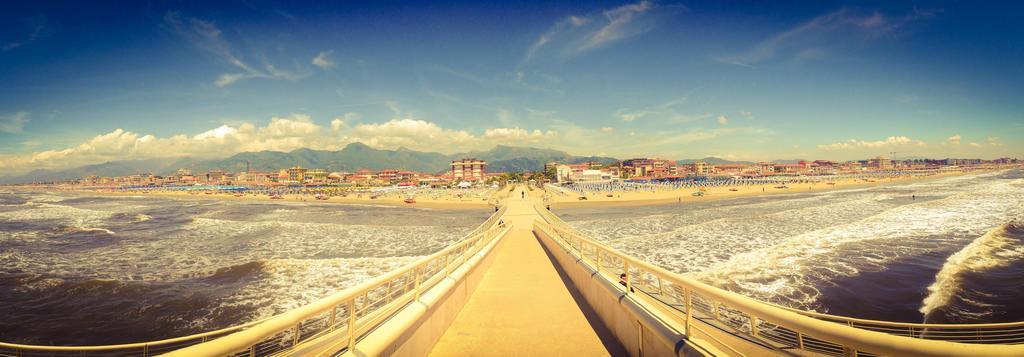 Alba Sul Mare Hotel Lido di Camaiore Ngoại thất bức ảnh